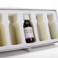 Tiroir réutilisable résistant aux enfants avec insert en EVA Boîte-cadeau de glissement pharmaceutique de qualité médicale antimicrobienne