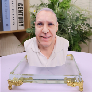 Figura de acción personalizada de resina impresa en 3D con cabeza y hombros, hecha a partir de foto, nuevo regalo personalizado - Product Image 4