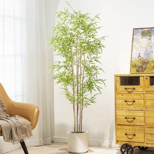 Albero di Bambù Artificiale per Casa e <span class=keywords><strong>Appartamento</strong></span>, <span class=keywords><strong>Piante</strong></span> Realistiche da Interno per Soggiorno e Camera da Letto, Vegetazione Finta per Arredamento Domestico - Product Image 3