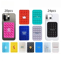 Soporte de Teléfono con Ventosa de Silicona Flexible, Resistente al Agua, con Logotipo Personalizado, 20 Unidades, Fuerte Succión, Manos Libres para Selfies