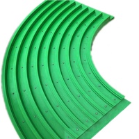 Bandes de glisse en UHMWPE personnalisées et automatiques pour chaînes de convoyeurs, résistantes à l'usure