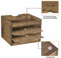 Tiroirs de rangement en bois durables, écologiques et modernes, multi-niveaux, directement de l'usine, pour les bureaux à domicile, les salles d'étude