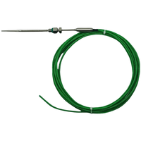 Sonde de capteur de température 700 degrés avec câble de 1/2/3/4/5 m pour contrôleur de température industriel, rondelle de trou de 6 mm, thermocouple de type K/E
