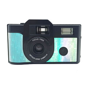 Appareil photo argentique 35 mm en gros, appareil photo 35 mm réutilisable personnalisé avec flash, design tendance attrayant avec plus de couvercles d'objectif en option - Product Image 3