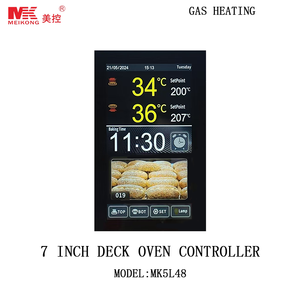 Hot Selling 4.3 Inch 7 Inch Touch Screen <strong>Oven</strong> <strong>Controller</strong> Knob Thermostat <strong>for</strong> Deck <strong>Oven</strong> <strong>&amp;</strong> Rotary <strong>Oven</strong> Gas and Electric Heating - Product Image 6