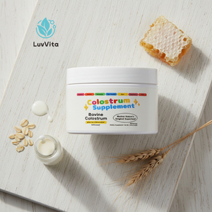 Integratore in Polvere di Colostro Naturale Biologico LuvVita per Adulti - Porzione da 2g per Migliorare l'Immunità e la Salute - Product Image 1