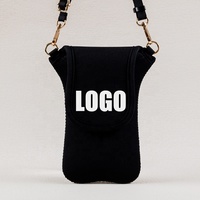 Tas Selempang Custom untuk Ponsel, Dompet, dan Kartu, Kantong Ponsel, Tas HP, Dompet Kartu, Pouch HP, Tas Selempang untuk iPhone
