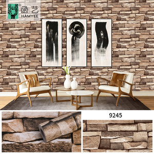 Autoadhesivo Decorativo 45cm * 10m Revestimiento de paredes <span class=keywords><strong>Papel</strong></span> pintado de <span class=keywords><strong>ladrillo</strong></span> <span class=keywords><strong>blanco</strong></span> <span class=keywords><strong>Papel</strong></span> de pared Peel and Stick - Product Image 5