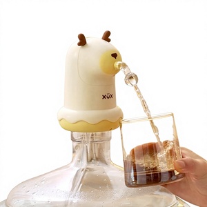 Nouvelle pompe à eau électrique, dispositif intelligent de régulation de la pression d'eau, distributeur d'eau électrique de dessin animé, mini distributeur d'eau entièrement automatique - Product Image 1