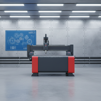 Routeur CNC UBO 4*8 pieds pour petites entreprises, machine de gravure sur bois avec broche NC Studio pour bois, aggloméré et acrylique
