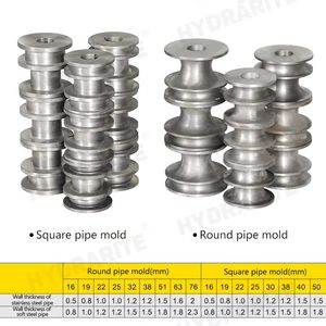 HHW-G76 Automático Semi-Automático Tubo De Aço Inoxidável Máquina De Dobra Quadrado Rolling Driven Motor CNC Power Mandrel Bender - Product Image 3