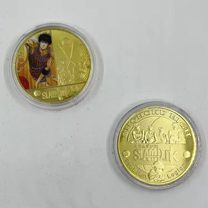 เหรียญเคลือบทอง 24k ลายอนิเมะมังงะ <span class=keywords><strong>SLAM</strong></span> <span class=keywords><strong>DUNK</strong></span> จากญี่ปุ่น 5 แบบ ราคาธรรมดา - Product Image 3