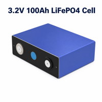 Batería LFP de 3.2V 100Ah con 4000 ciclos de vida útil, carga y descarga de 0.5C 1.0C para almacenamiento de energía comercial