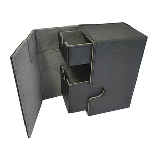 PU Da Hàn Quốc Nhung Trò Chơi Lưu Trữ Hộp Pokemone Thẻ Chơi Thẻ TCG Ma Thuật Thẻ - Product Image 6