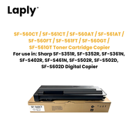 Cartouche de toner noire compatible Laply Stable pour copieurs SF-S502R/SF-S602D, modèles SF-560CT/561CT, rendement de 31,5K pages