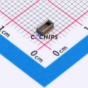 HC-PBB40C-12DP-0.4V-02 Board-to-Board & Backplane Connector SMD,P=0.4mm Connector 12P 0.4mm Slot Butt Joint Vertical Mount - Product Image 1