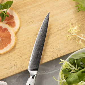 مطبخ من الفولاذ <span class=keywords><strong>6</strong></span> بوصة فائق الحدة لجميع الأغراض 67 طبقة من دمشق VG 10 بمقبض من حجر الفيروز - Product Image 2