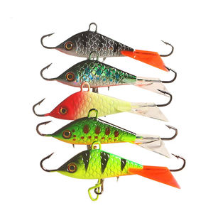 Cebo de señuelo de 5 colores, anzuelo de <span class=keywords><strong>pesca</strong></span> en hielo, equilibradores de hundimiento brillante para perca, <span class=keywords><strong>Lucio</strong></span>, <span class=keywords><strong>Pesca</strong></span> en hielo, agua salada, señuelo de <span class=keywords><strong>invierno</strong></span>, cebo duro - Product Image 1