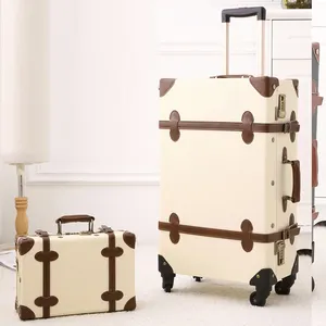 छोटे सूटकेस महिला बोर्डिंग मामले यूनिवर्सल पासवर्ड बॉक्स ट्रॉली मामले एल्यूमिनियम फ्रेम सूटकेस