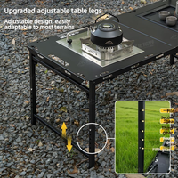 Nouvelle table tactique IGT-XY 2026, grande taille, table pliante de camping en plein air, multifonctionnelle, modulaire, table hydraulique
