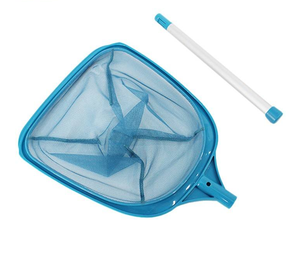 Râteau à feuilles pour <span class=keywords><strong>piscine</strong></span> avec manche, sac en nylon fin, facile à nettoyer pour éliminer les insectes, les feuilles et les débris - Product Image 5