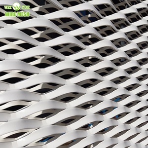 1.6 מ "מ עובי 2.0 מ" מ עובי נירוסטה, פלדה קלה, מגולוון, אלומיניום לוח תקרת חור יהלום לוח מתכת מורחבת - Product Image 3