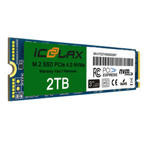 قرص صلب من ICOOLAX طراز NVMe PCIe 4.0 <span class=keywords><strong>M</strong></span>.2 2280 SSD SATA III داخلي بمساحة 512 جيجابايت و 1 تيرابايت و 2 تيرابايت <span class=keywords><strong>m</strong></span>.2 ssd - Product Image 1