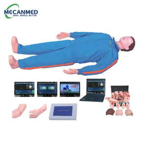 Mecan Suministros de educación médica Primeros auxilios Cuerpo completo humano RCP Trauma Modelos de entrenamiento Simulador de RCP - Product Image 2