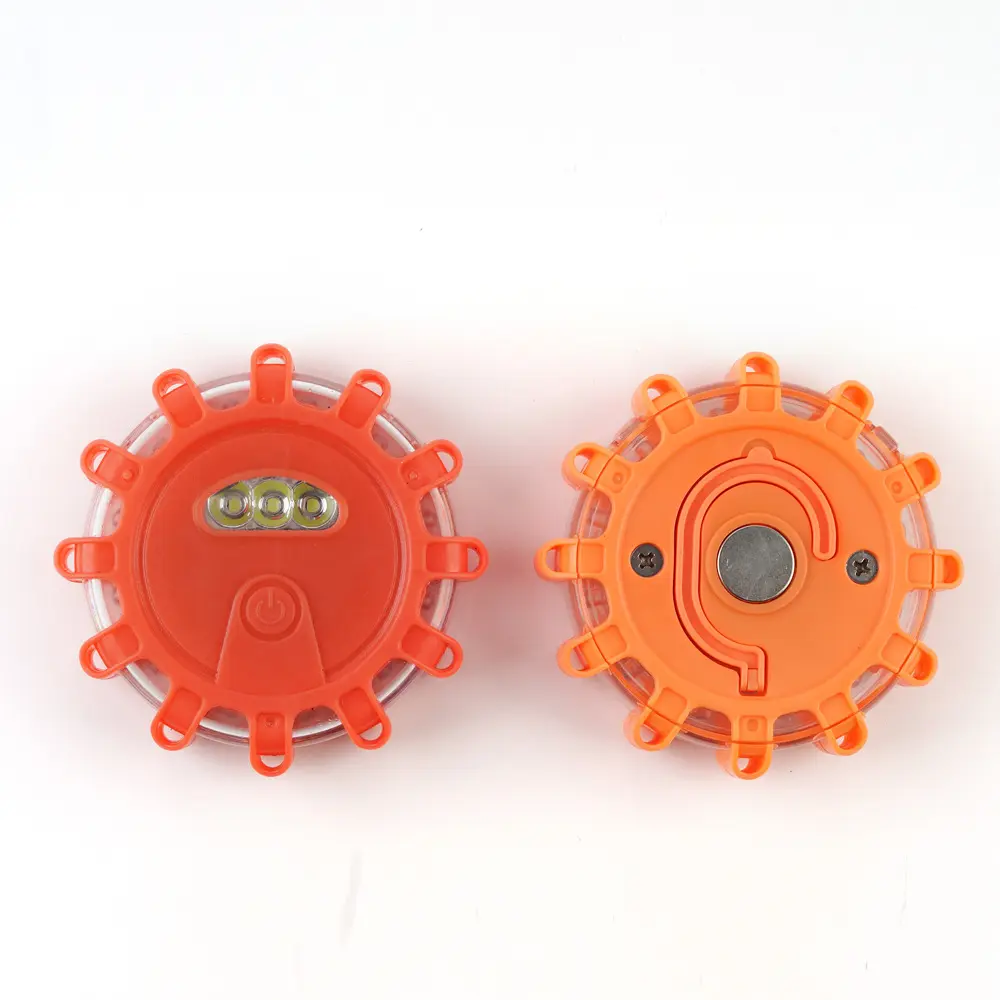 Multifunctional strong magnetic safety warning light led flashing yellow warning beacon light