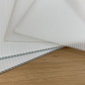 Feuille de plastique PP Plaque creuse en PP Feuilles de coroplast de 2mm - Product Image 2