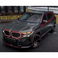 Kit carrosserie pour BMW XM, style LD modifié, fibre de carbone sèche, lèvre avant, diffuseur arrière, jupe latérale, aileron arrière, passage de roue
