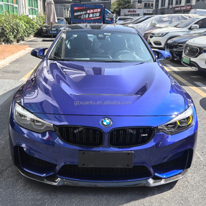 Lèvre avant en Fiber de carbone Style CS pour BMW M3 F80 <span class=keywords><strong>M4</strong></span> F82 voiture Trofeo mise à niveau pare-chocs avant lèvre Spoiler Kit de carrosserie - Product Image 4