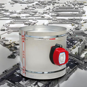 Acarps modello 2W motorizzato in acciaio inossidabile ammortizzatore del condotto del cilindro 51mm-200mm di controllo del Volume d'aria valvole attuatore elettrico - Product Image 5