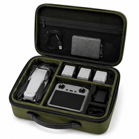 Fabricant de sacs de transport pour drones EVA, coque rigide antichoc, sac de rangement avec insert en mousse personnalisé, poignée, bandoulière, OEM ODM