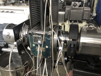 Machine pour fabrication de granulés, en PVC, ml