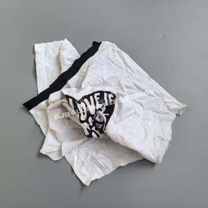 ผ้าเช็ดทำความสะอาดสีขาวพิมพ์ลาย ราคาประหยัด ผ้าฝ้ายคุณภาพสูง ผ้าเช็ดทำความสะอาดอุตสาหกรรม ผ้าเช็ดทำความสะอาดผ้าฝ้ายสีขาว - Product Image 1