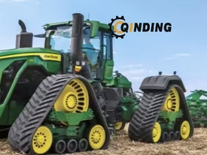 Nouveau châssis à roues à chenilles triangulaires écologiques, demi-lien, en caoutchouc et en acier, pour Ih&John - Product Image 5