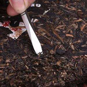 มีดหั่นชาเกลียวกังฟูอุปกรณ์ชงชาแบบเกลียวกรีนฟิลด์สแตนเลสสำหรับพิธีชงชา - Product Image 1