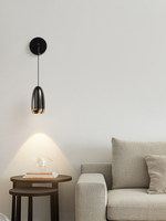 Lampe murale tactile moderne minimaliste avec lumière LED 110V-220V pour chevet et salon