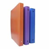 Fournisseur d'usine – Diverses tailles de plaques en mousse PP, produits de classement de bureau, classeur à 3 anneaux de 1 pouce avec logo personnalisé pour feuilles mobiles