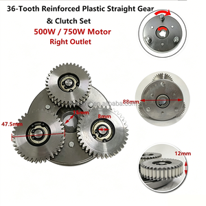 Engrenage arrière à 36 dents pour trottinette pliable, VTT électrique et moto électrique, Pièces de rechange complètes exclusives transfrontalières - Product Image 5