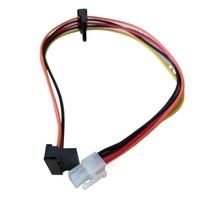 Cable de Alimentación Adaptador de Disco Duro Serial ATA SATA de 4 Pines a 2 Puertos para Placa Base ATX, para Lenovo IPC y Controlador Fiscal, 18AWG