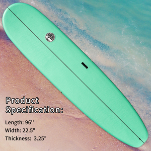 Planche de <span class=keywords><strong>surf</strong></span> de haute qualité de 9 pieds, noyau en mousse EPS bleue + fibre de verre + époxy, logo personnalisable pour le <span class=keywords><strong>surf</strong></span> - Product Image 3