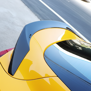 Supra alerón trasero estilo Ducktail para A90 y A91 hecho de fibra de carbono - Product Image 1