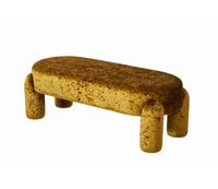 Fauteuil d'angle gonflable compressé Chesterfield contemporain authentique et moderne pour la maison, l'école, les loisirs ou la réception