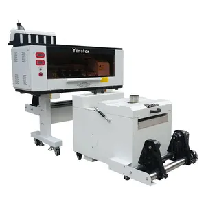 Yinstar new design A3 size DTF Printer XP600/I3200 heads t-shirts printing printer for small business