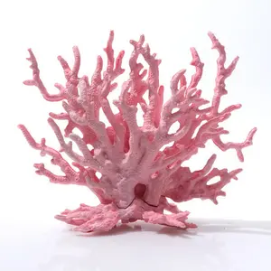 Toptan ucuz akvaryum balık tankı peyzaj simülasyon mercan su bitkileri ambalaj ile