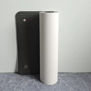 2026 Colchoneta de yoga y gimnasio gruesa de TPE con logotipo personalizado de fábrica, orificios para colgar y uso comercial, para aeróbicos y ejercicio - Product Image 6