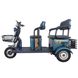Tricycles électriques LTL 2026 à succès, 2 rangées, vente directe usine, batterie lithium 60V 600W/800W, vitesse max 38km/h, transport enfant - Product Image 6