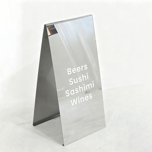 Tùy Chỉnh Một Khung Dấu Hiệu Hai Mặt Trượt Trong Vỉa hè Biển Hiệu Cho Ngoài Trời Đường Phố Bảng Quảng Cáo - Product Image 1